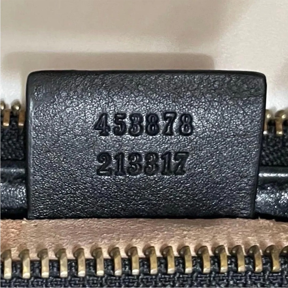 Gucci Black Chevron Crossbody Bag - Picture 11 of 15